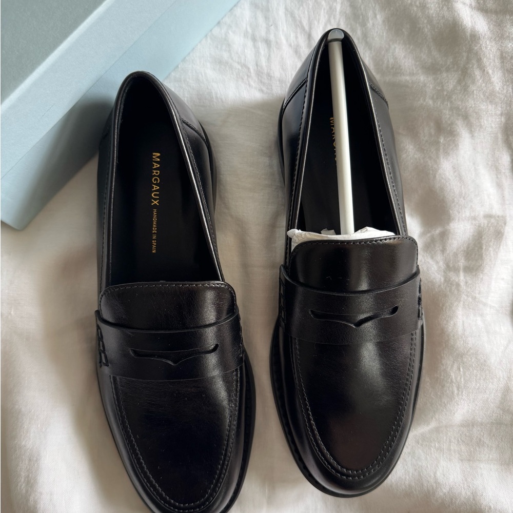 Margaux Black Loafers - Picture 2 of 7